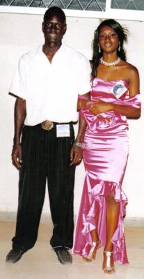 mon ami lamine avec son hotesse